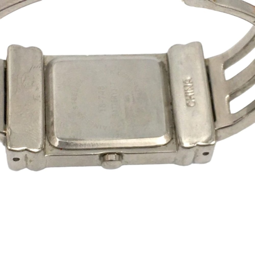 Rectangular Art Deco Cuff Bangle Bracelet Watch - image 5